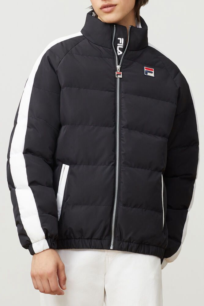 Fila Jakke Herre Sort Ledger Puffa CYG-934680